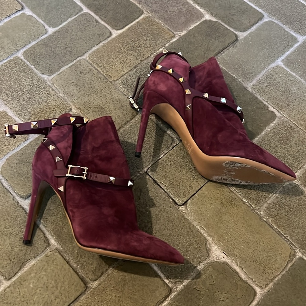Suede booties - Picture 3 of 4